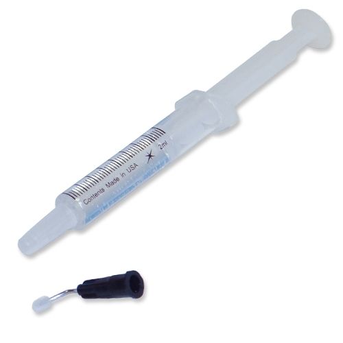 Advanced Teeth Whitening Kit Plus 25 HP - 2 mL Whitening Gel Syringe and Brush Tip