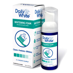 Daily White Fluoride Free Teeth Whitening Dental Foam