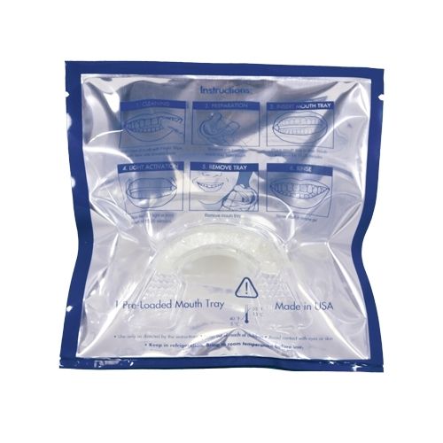 EU Compliant Non-Peroxide Self-Administered Whitening Kit - Preloaded Pecfect Tray Package