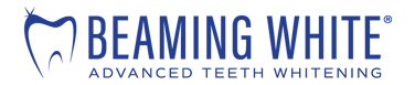official beaming white advanced teeth whitening logo 376x77