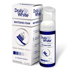 Daily White dental foam