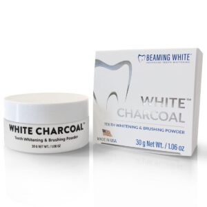 white charcoal teeth whitening powder made in usa