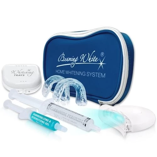 Mobile Teeth Whitening Packages - Take Home Kit Regular DarkBlue Silver Syringe