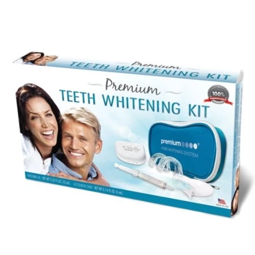 Non Peroxide EU Compliant Premium Teeth Whitening Kit - Mockup Box